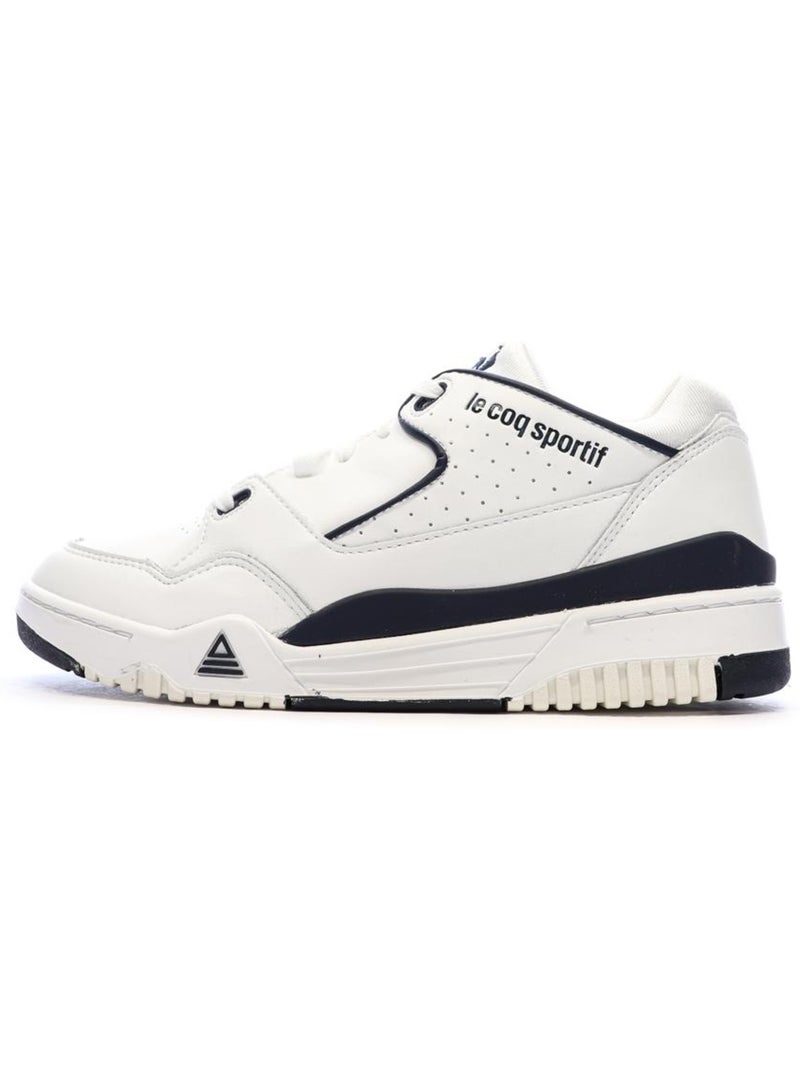 Baskets homme le coq sportif Blanc Bleu marine - Kiabi