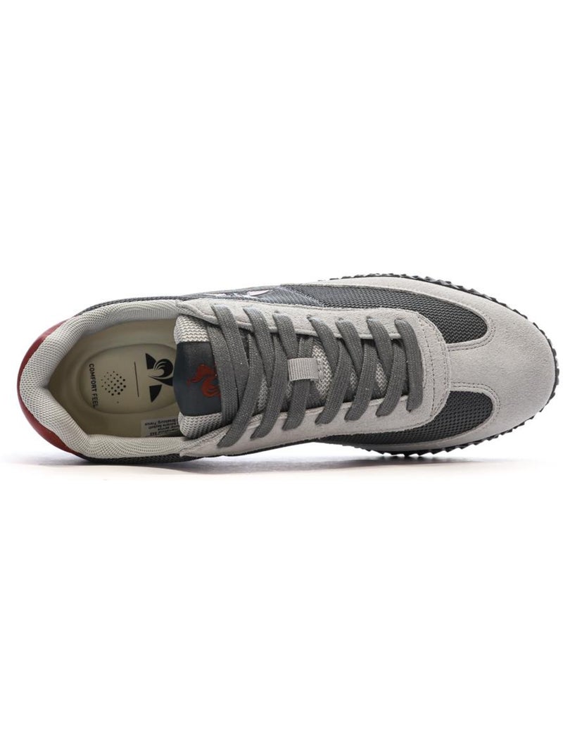 Baskets Homme Le Coq Sportif Gris Argenté - Kiabi