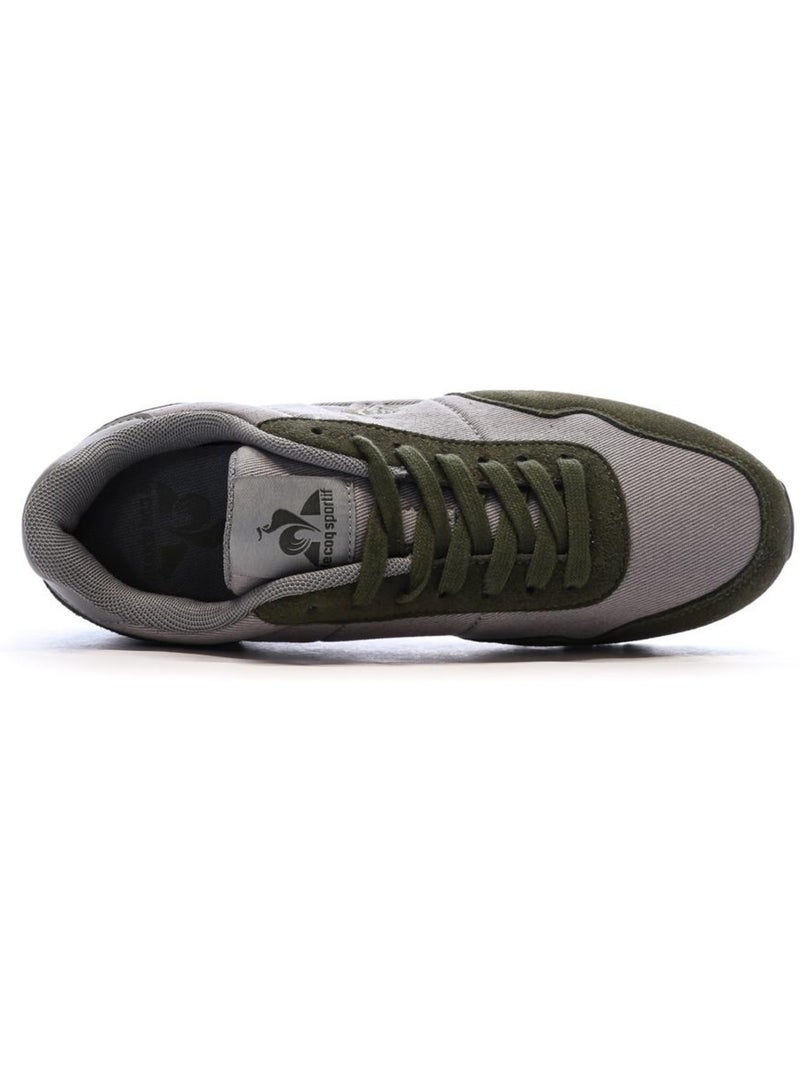 Baskets Homme Le Coq Sportif Vert kaki clair - Kiabi