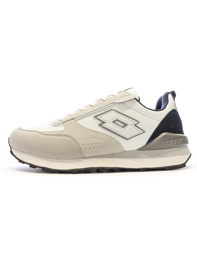 Baskets Homme Lotto Blanc - Kiabi