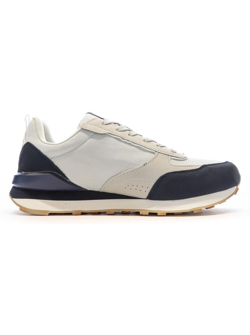 Baskets Homme Lotto Gris Bleu marine Blanc - Kiabi