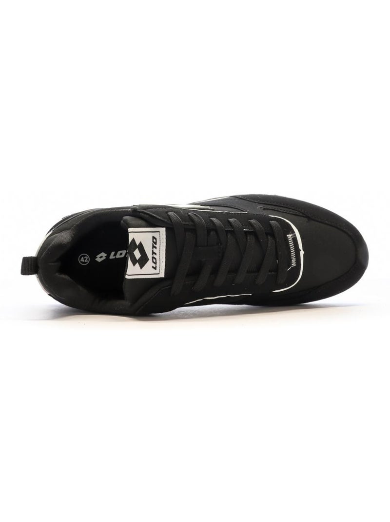 Baskets Homme Lotto Noir - Kiabi