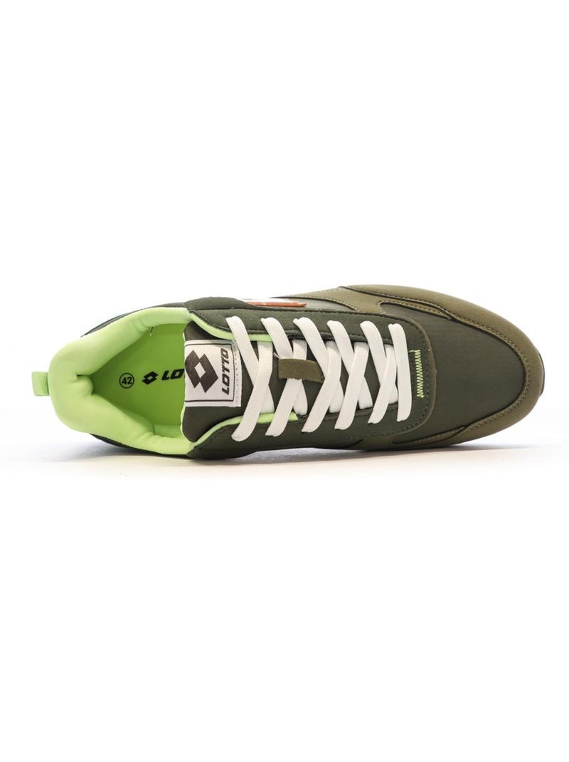 Baskets Homme Lotto Vert kaki clair - Kiabi
