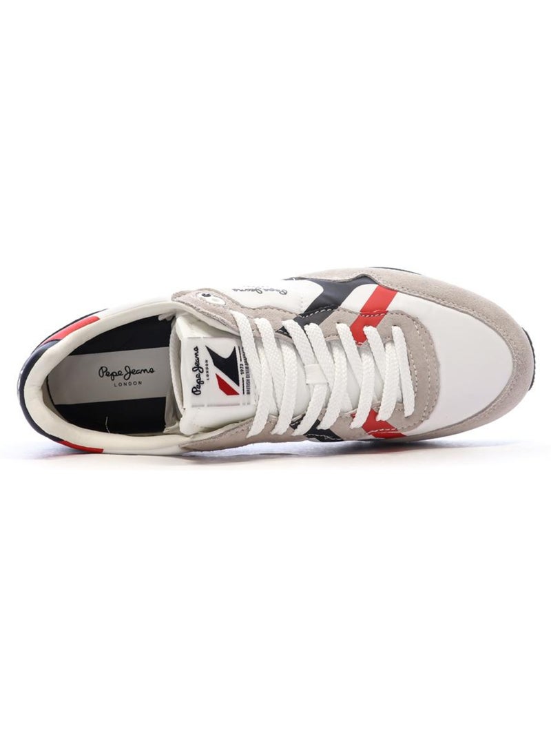 Baskets Homme Pepe Jeans Blanc - Kiabi