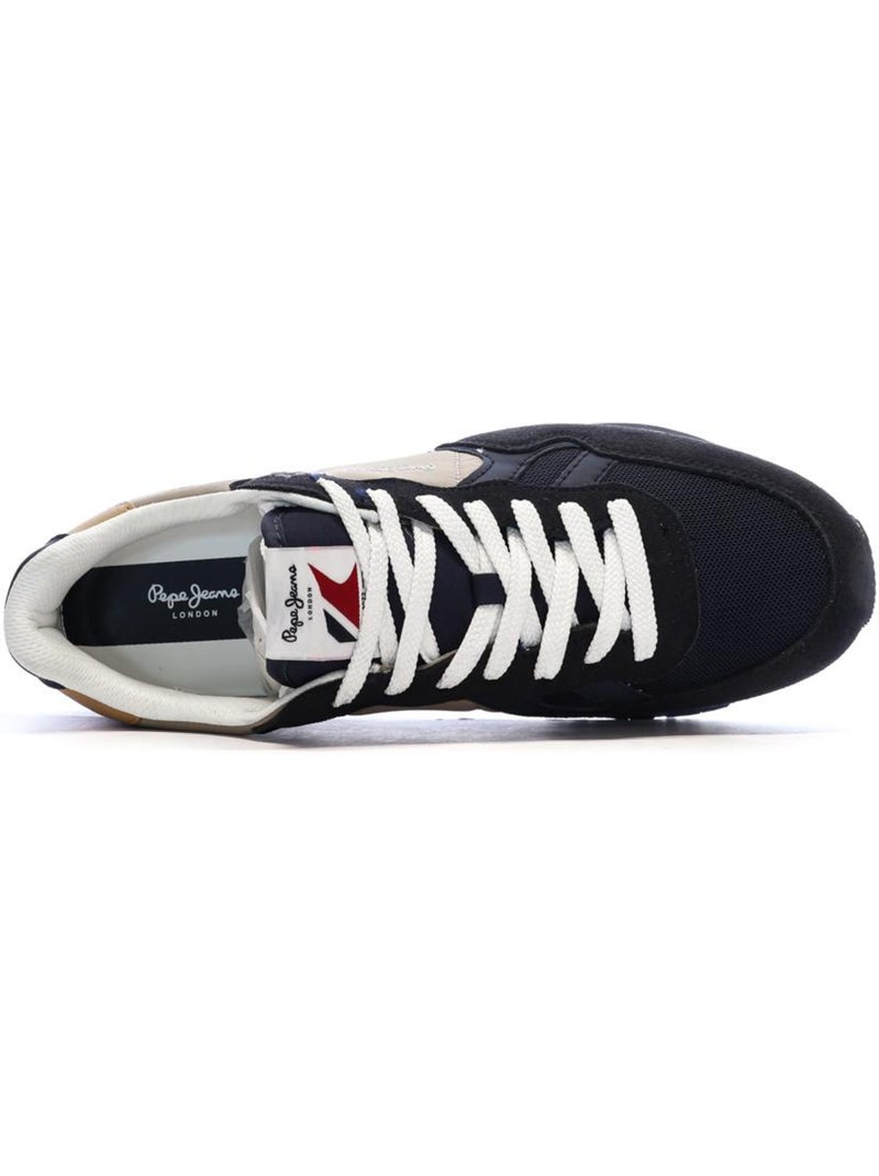 Baskets homme pepe jeans Bleu marine - Kiabi