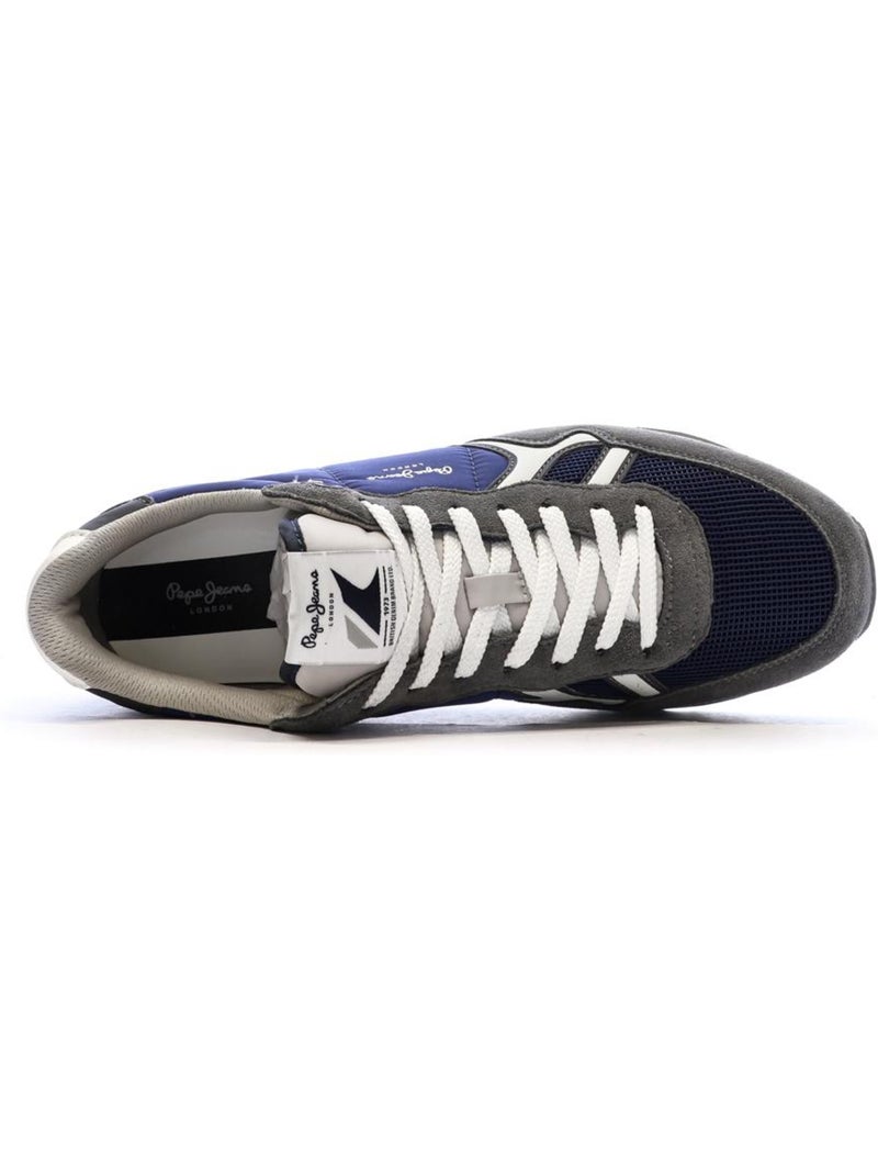 Baskets Homme Pepe Jeans Gris Argenté - Kiabi