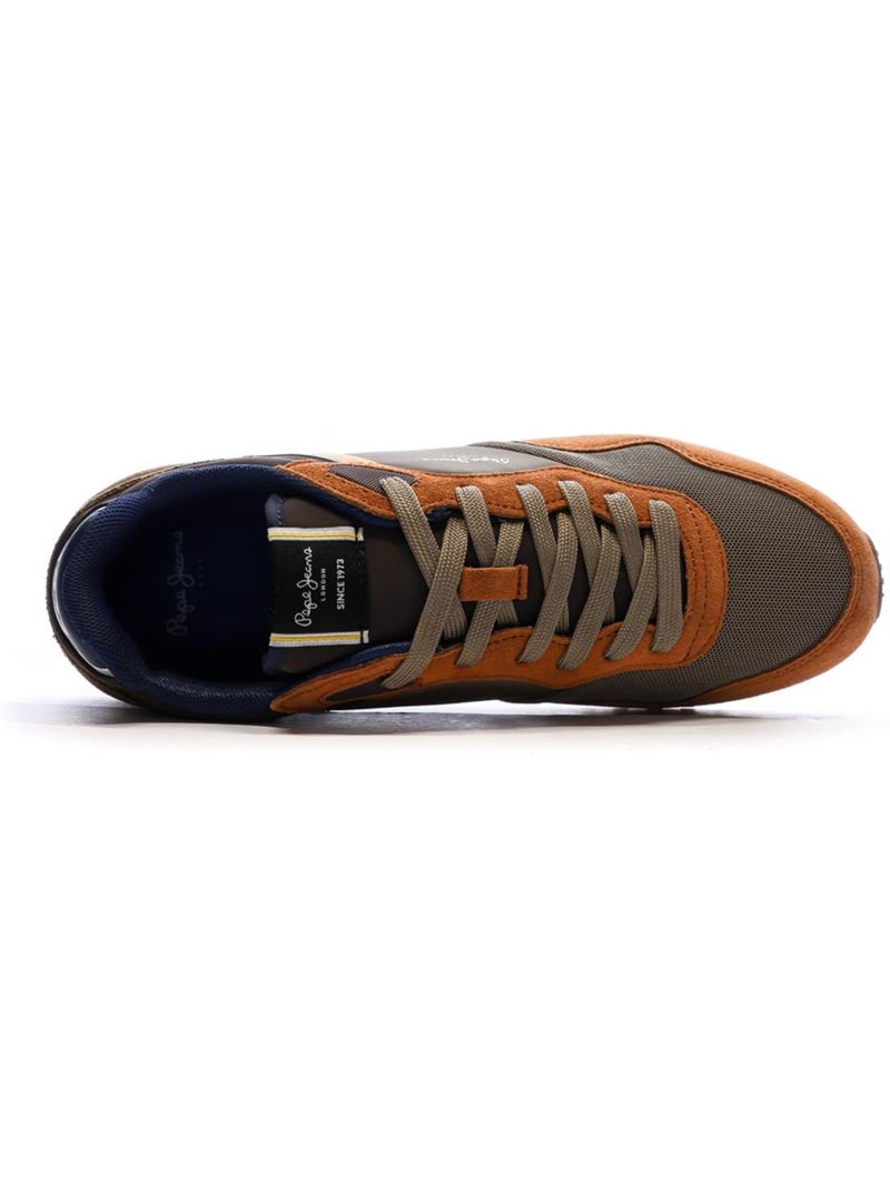 Baskets Homme Pepe jeans London Marron cappuccino - Kiabi