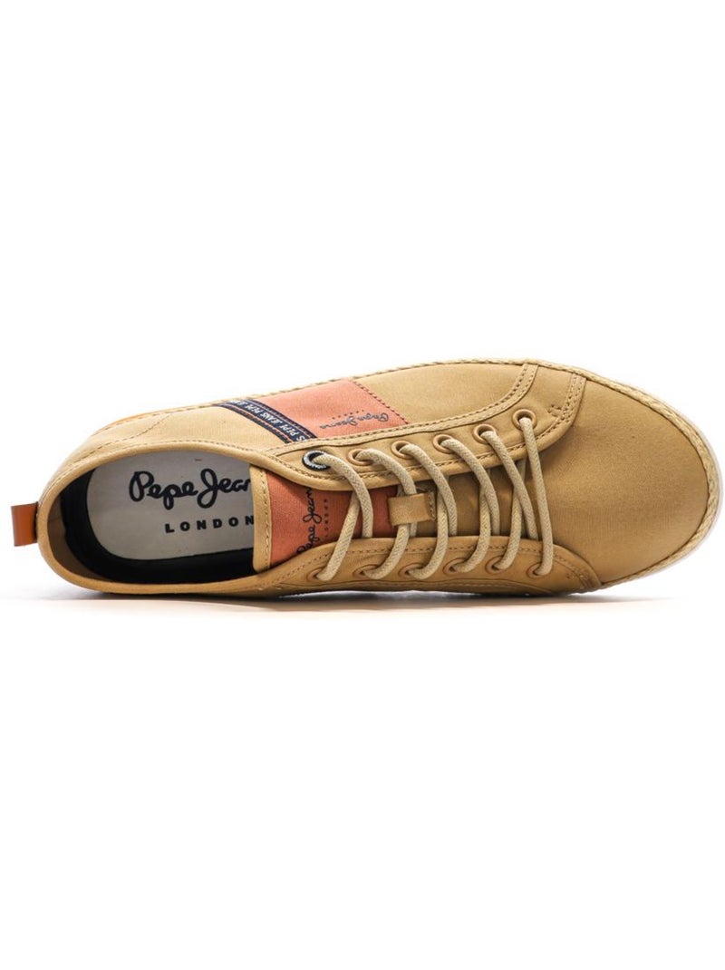 Baskets Homme Pepe Jeans Marron cappuccino - Kiabi