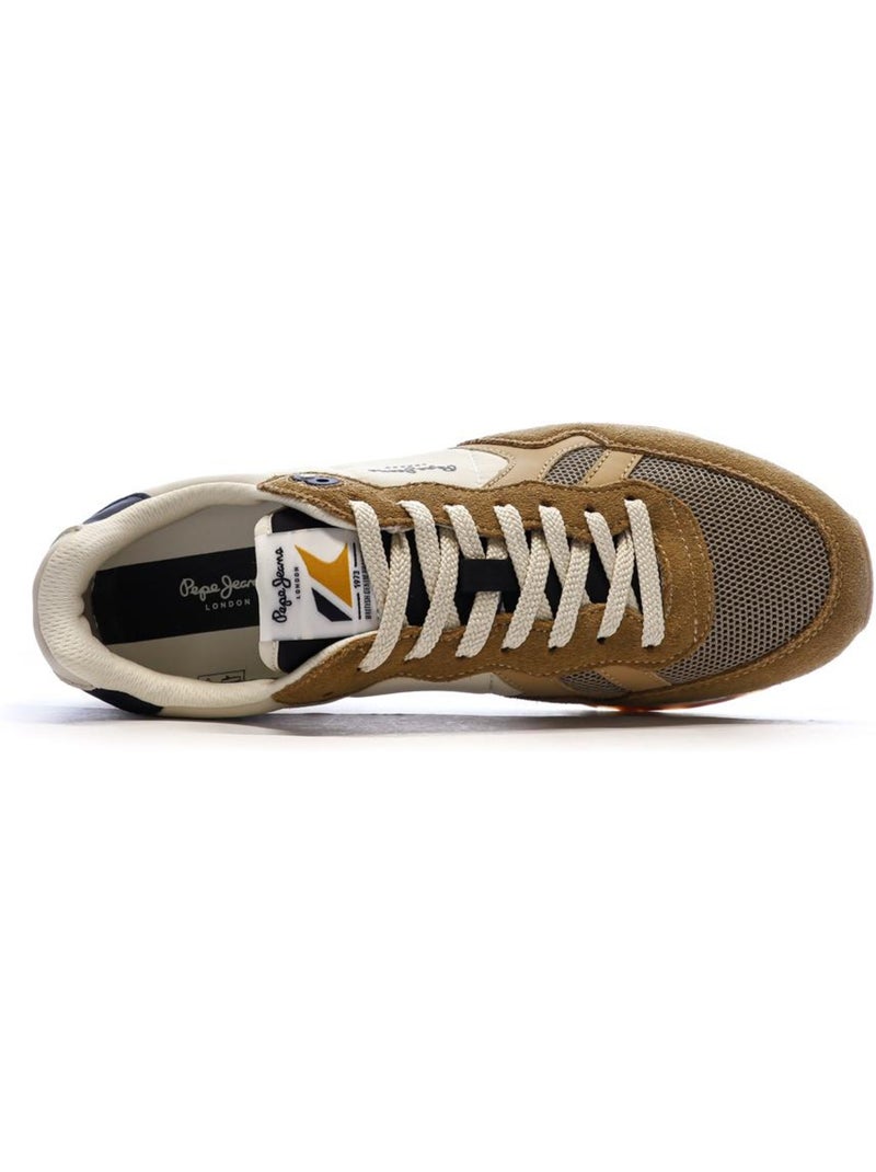 Baskets Homme Pepe jeans Marron cappuccino - Kiabi