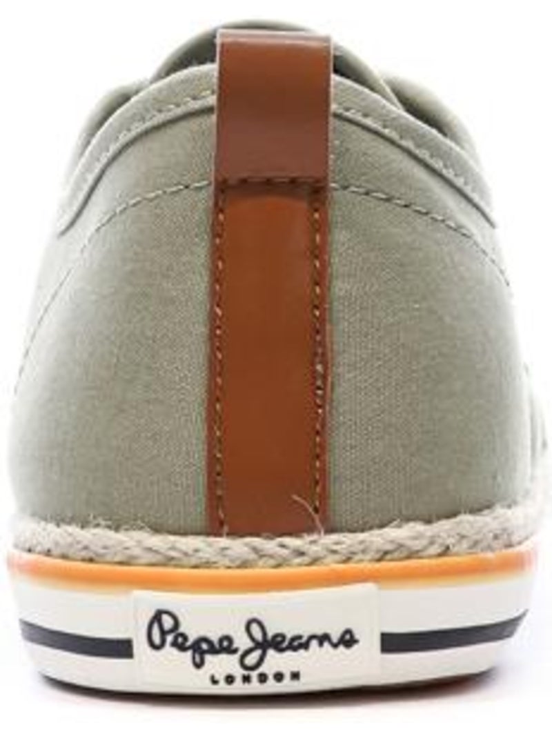 Baskets Homme Pepe Jeans Vert kaki clair - Kiabi