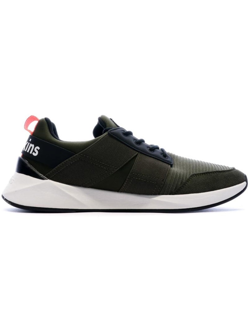 Baskets Homme Redskins Epuis Vert kaki clair - Kiabi