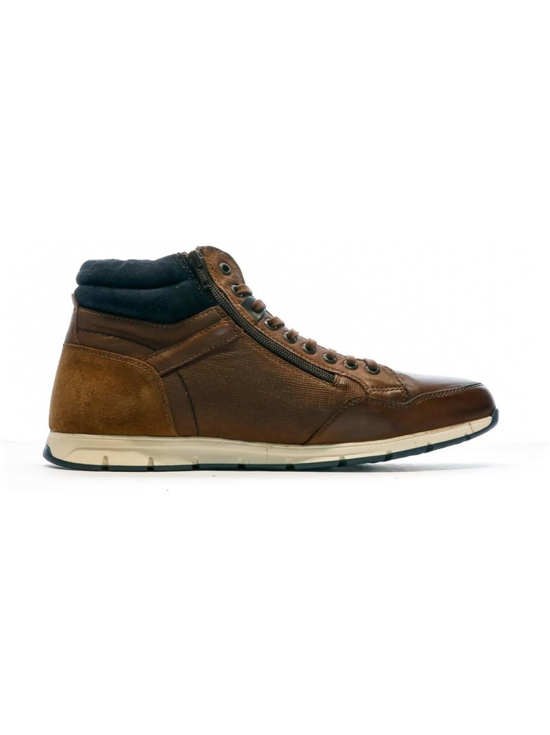Baskets Homme Redskins Marron cappuccino - Kiabi