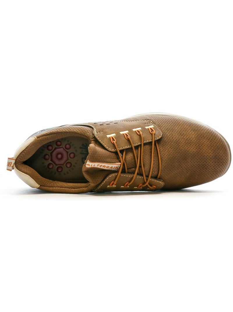 Baskets Homme Relife Marron cappuccino - Kiabi