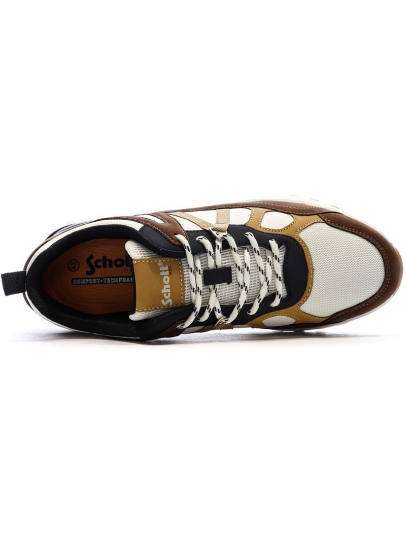 Baskets Homme Schott Beige - Kiabi