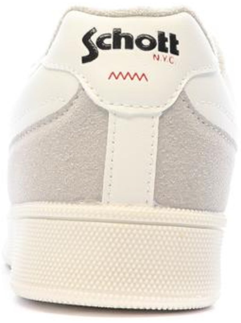 Baskets Homme Schott Blanc - Kiabi