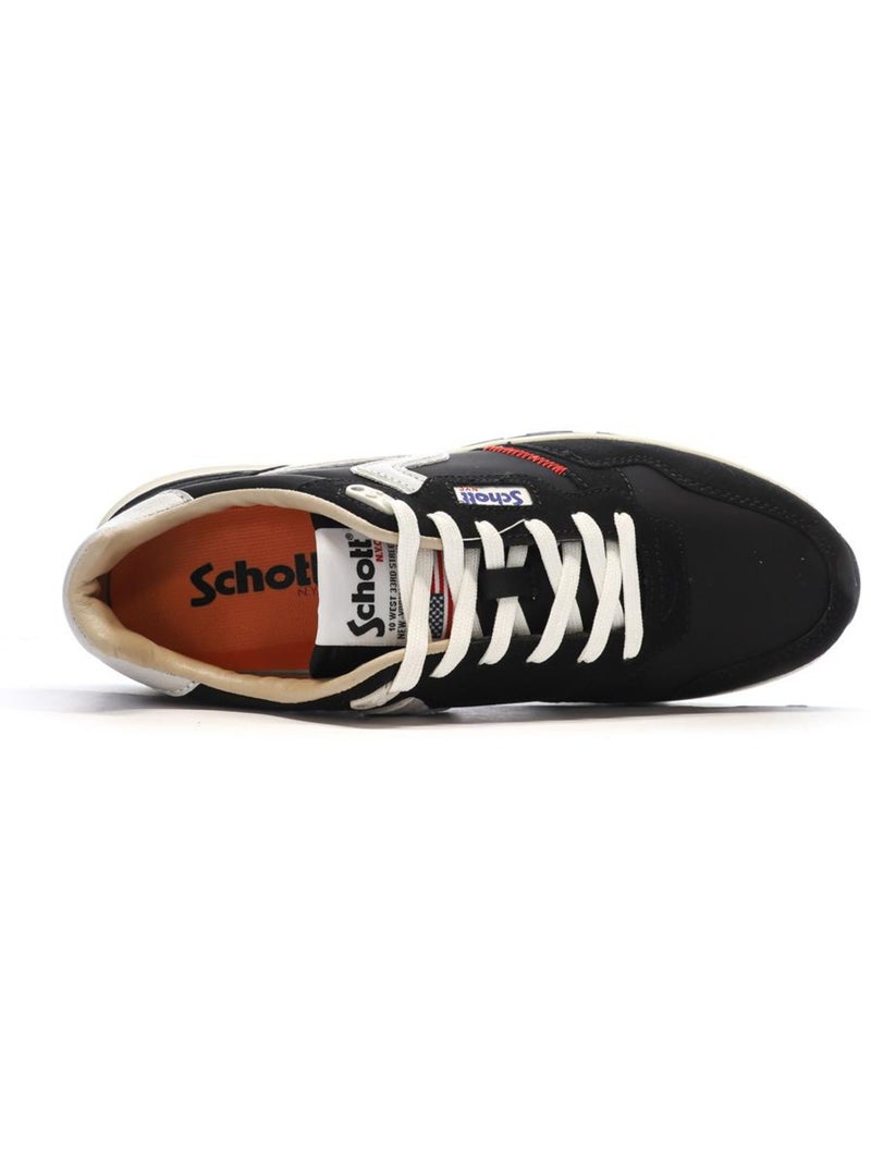 Baskets Homme Schott Noir - Kiabi
