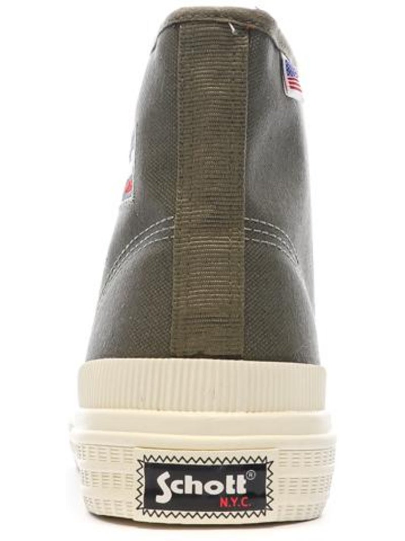 Baskets Homme Schott Vert kaki clair - Kiabi