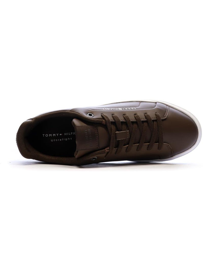 Baskets Homme Tommy Hilfiger Marron cappuccino - Kiabi