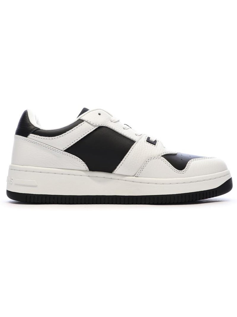 Baskets  Homme Tommy Hilfiger Tjm Retro Basket Noir - Kiabi