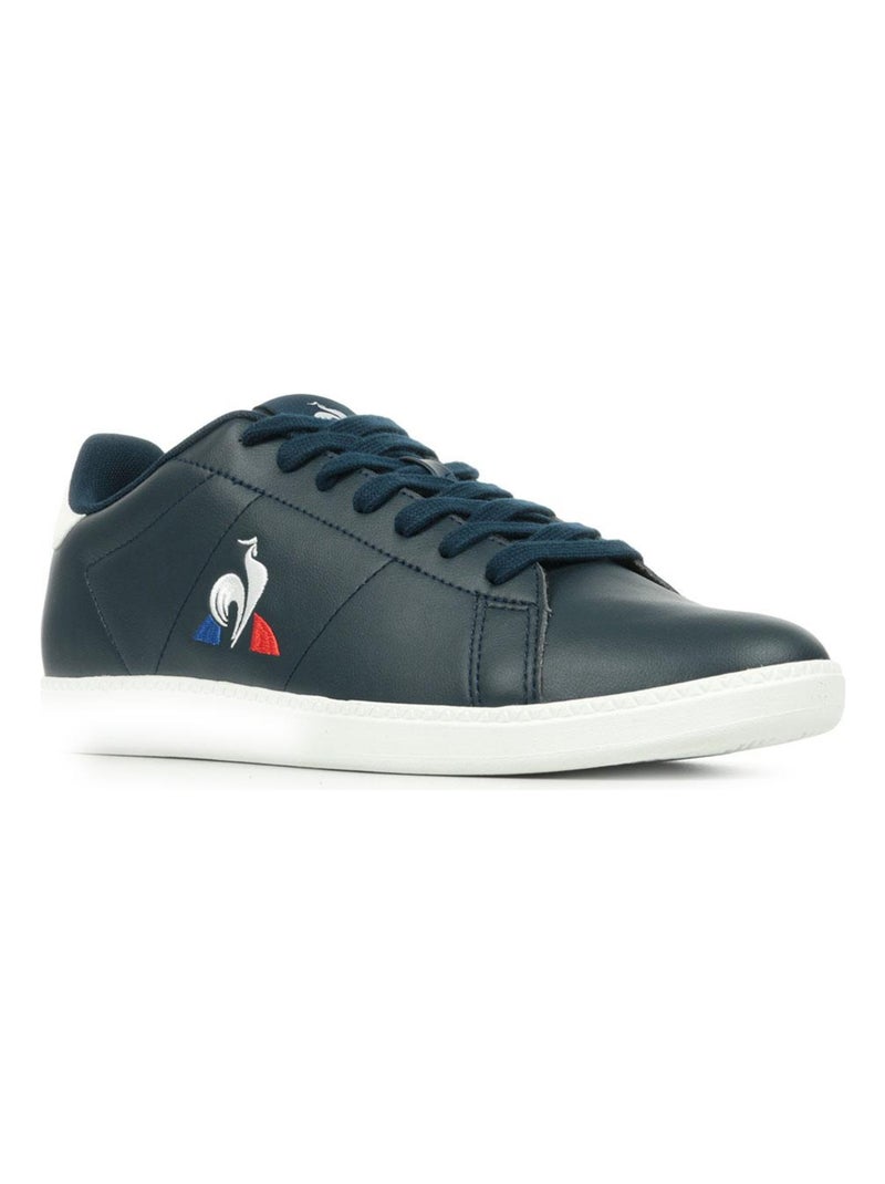 Baskets Le Coq Sportif Courtset 2 Bleu marine - Kiabi