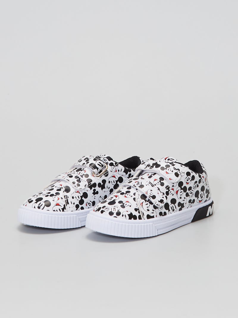 Baskets 'Mickey' blanc - Kiabi
