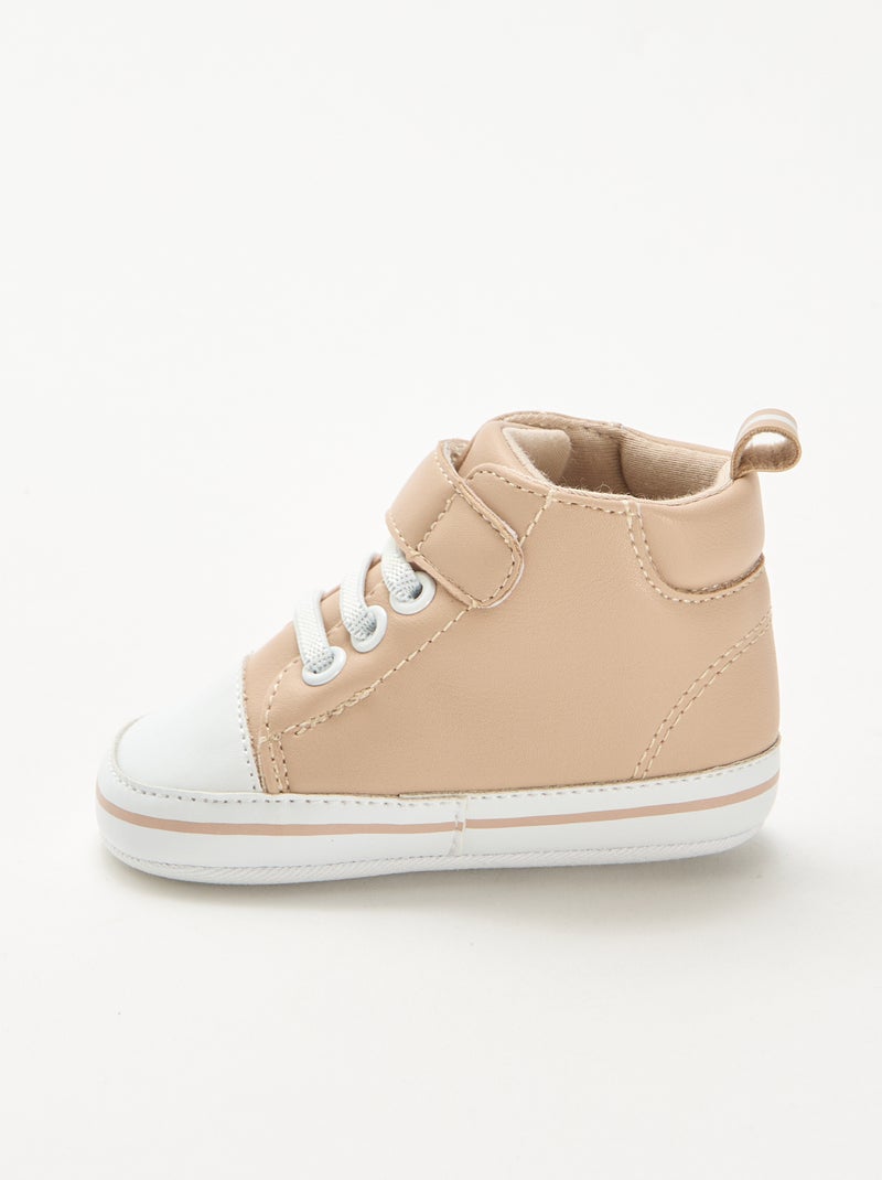 Baskets montantes en simili 'Le Roi Lion' Beige - Kiabi