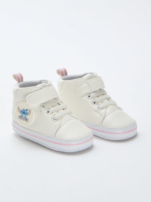 Baskets montantes en simili 'Stitch' - Kiabi