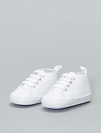 Baskets montantes en toile