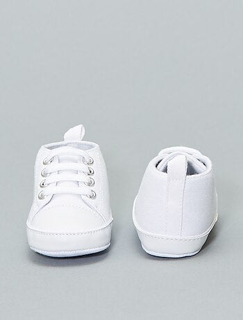 Baskets montantes en toile