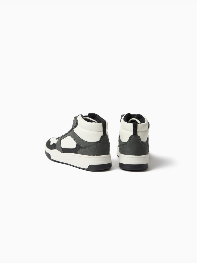 Baskets montantes, mo fashion Multicolore - Kiabi