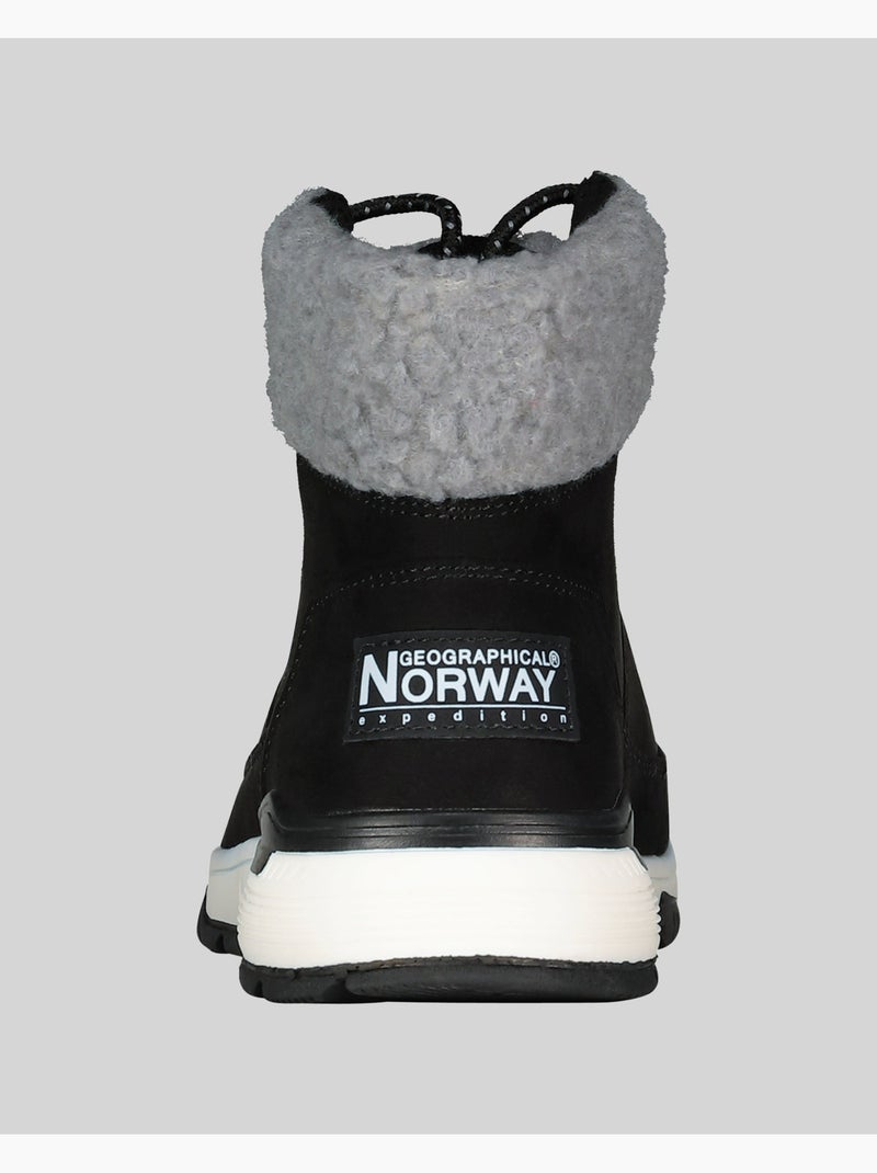 Baskets montantes omount – geographical norway Noir - Kiabi
