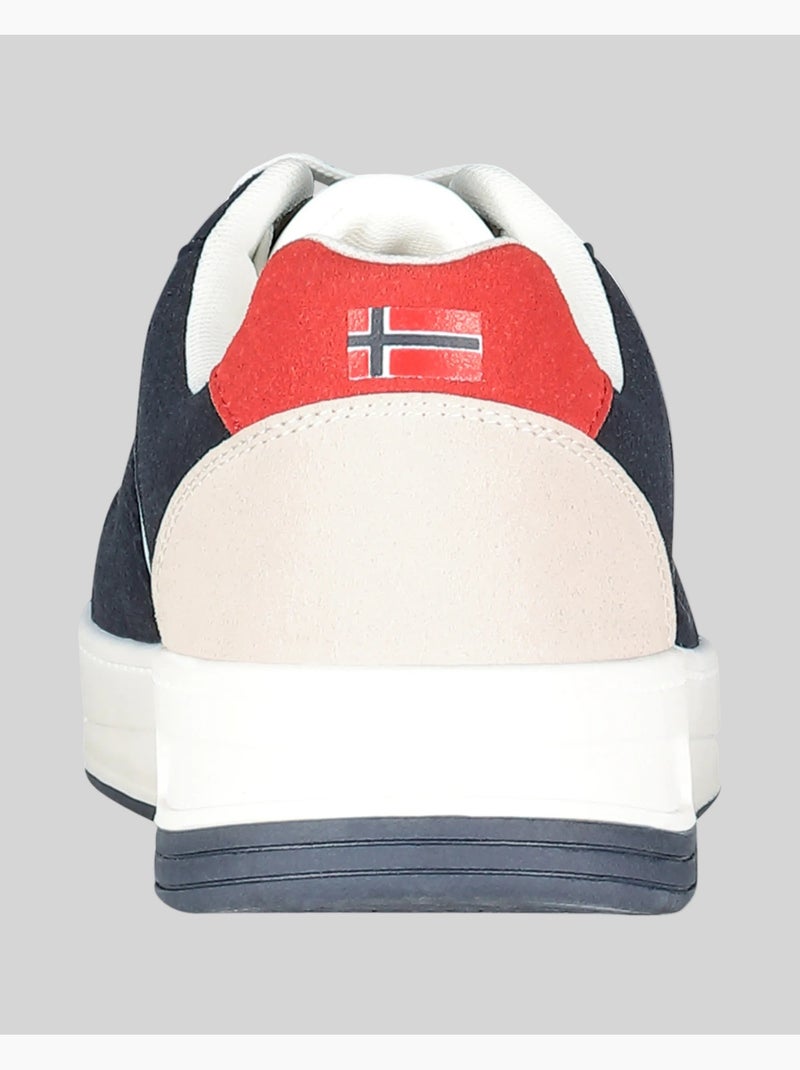Baskets orty – geographical norway Bleu marine - Kiabi