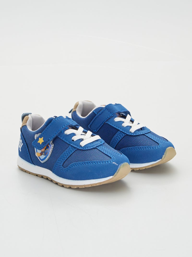 Baskets 'Pat Patrouille' type running bleu - Kiabi