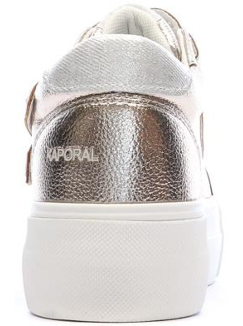 Baskets plateforme femme kaporal Doré/or - Kiabi