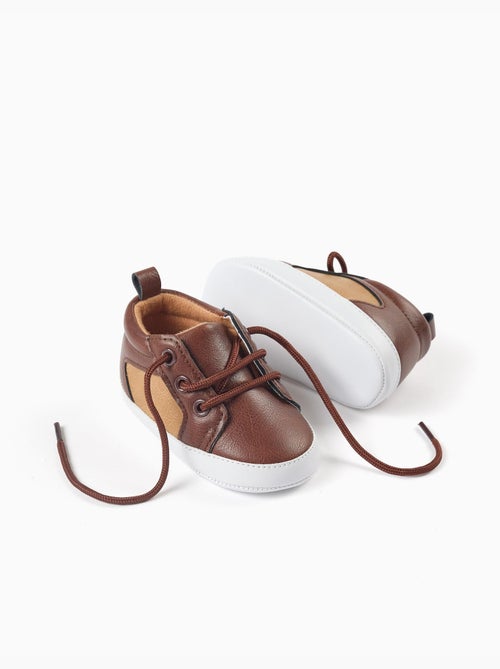 Baskets pré-marche avec lacets - Kiabi