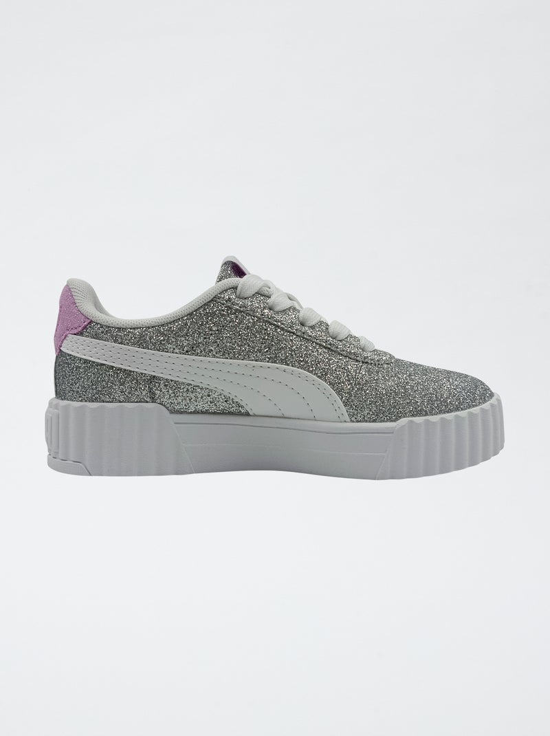 Baskets 'PUMA' à paillettes Gris - Kiabi