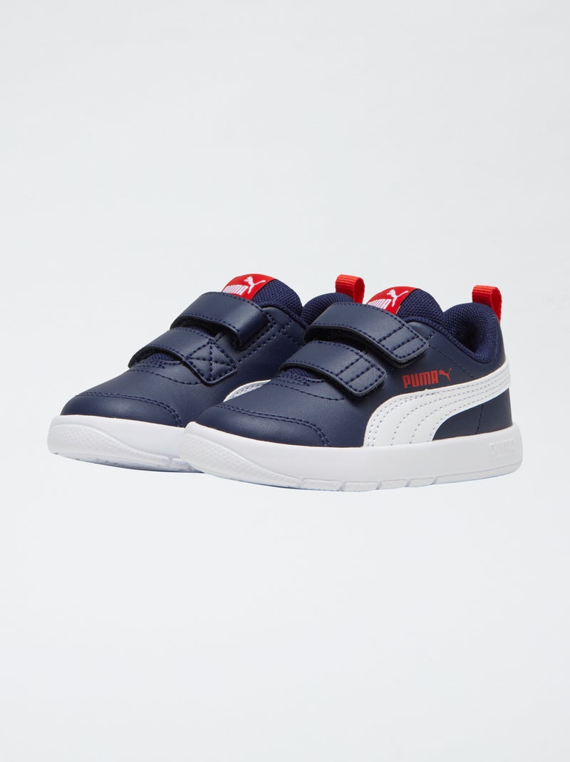 Baskets 'PUMA' à scratchs Bleu - Kiabi