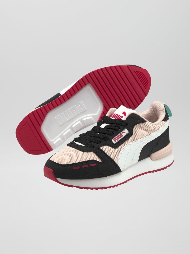Baskets 'Puma' 'R78' Noir/Rose - Kiabi