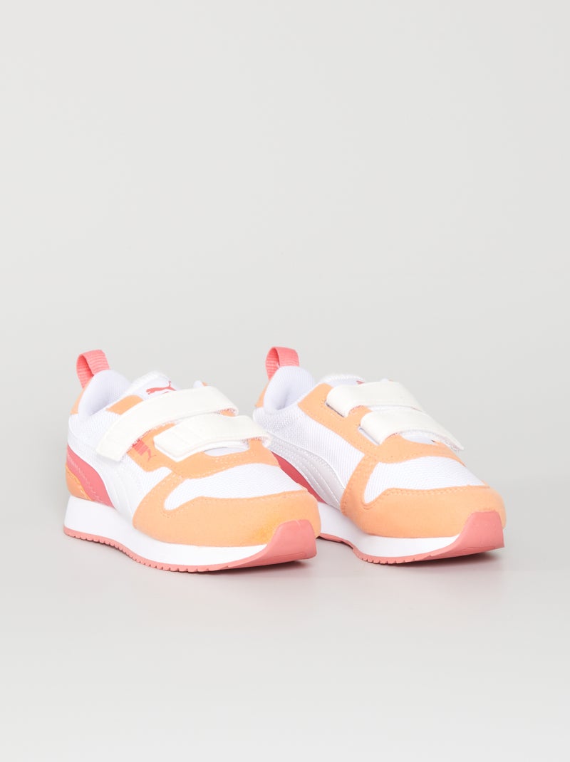 Baskets 'Puma' 'R78' tricolore Blanc - Kiabi