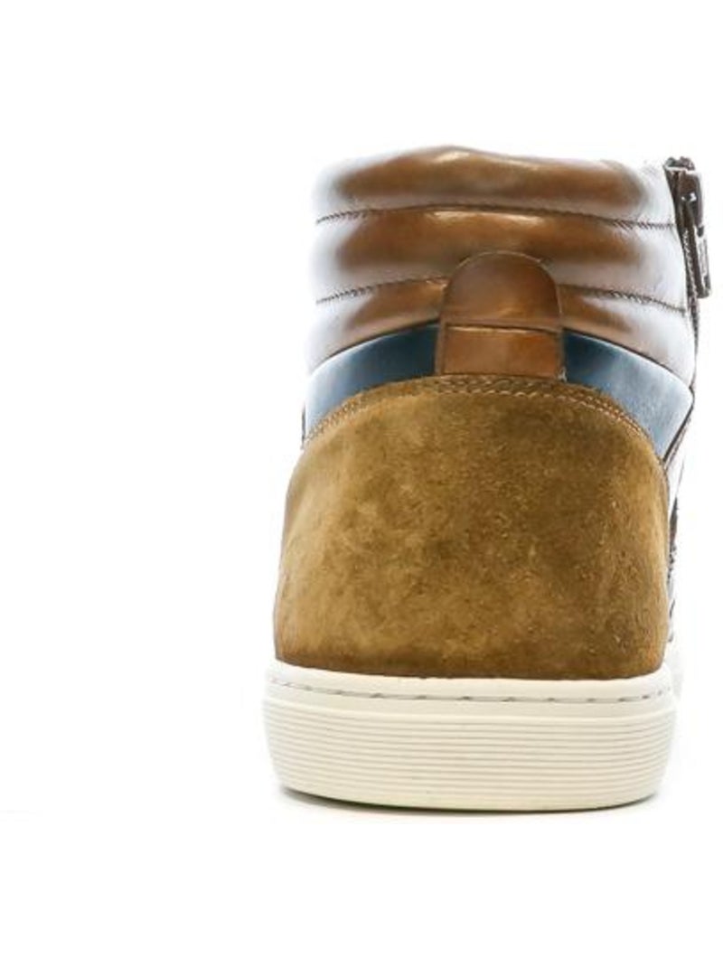 Baskets Redskins Homme Marron cappuccino - Kiabi