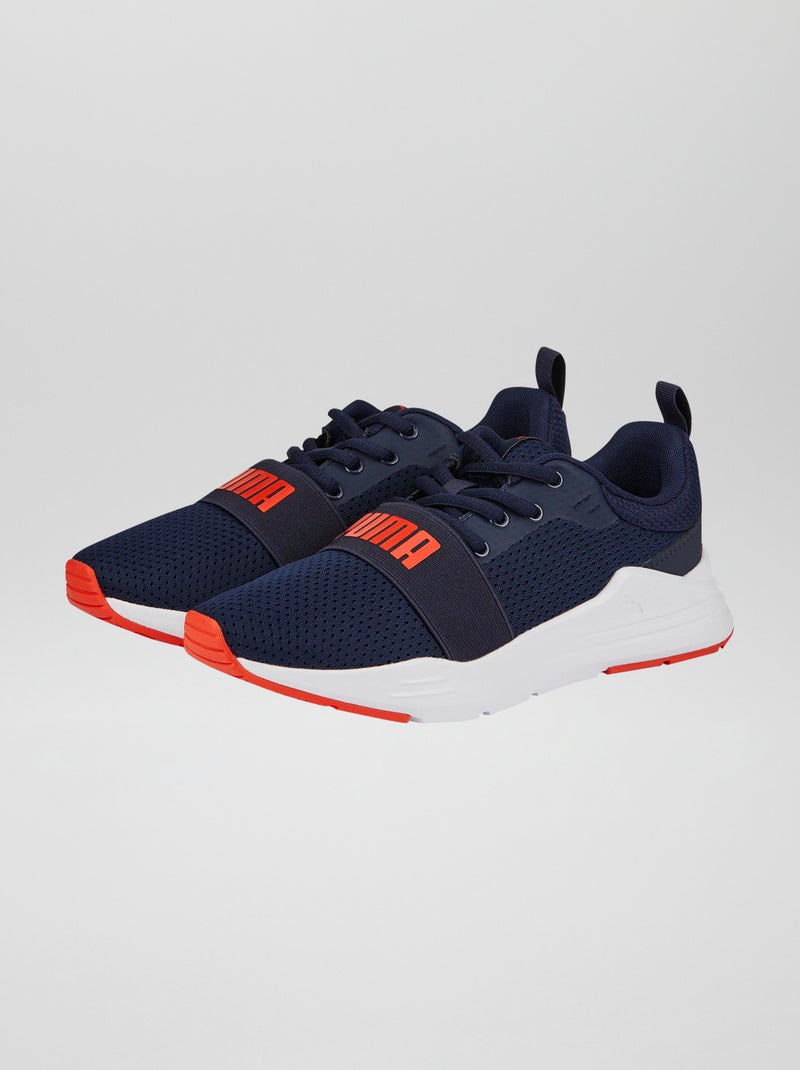 Baskets running 'Puma' 'Wired Run' Bleu marine - Kiabi
