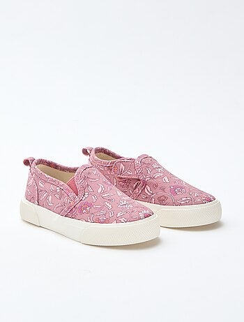 Baskets slip-on léopard