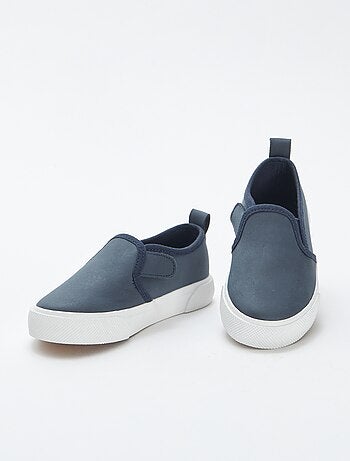 Baskets slip-on en suédine
