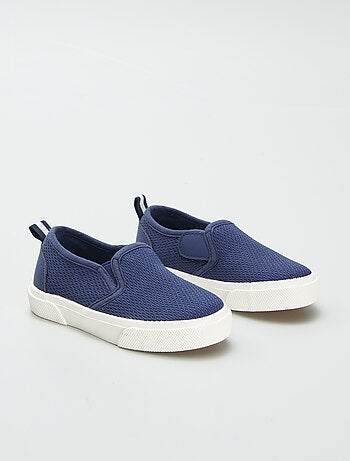 Baskets slip-on en tissu