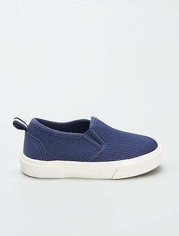 Baskets slip-on en tissu