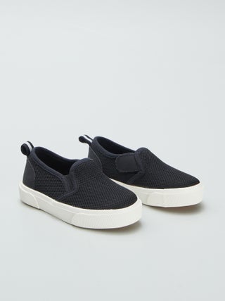 Baskets slip-on en tissu