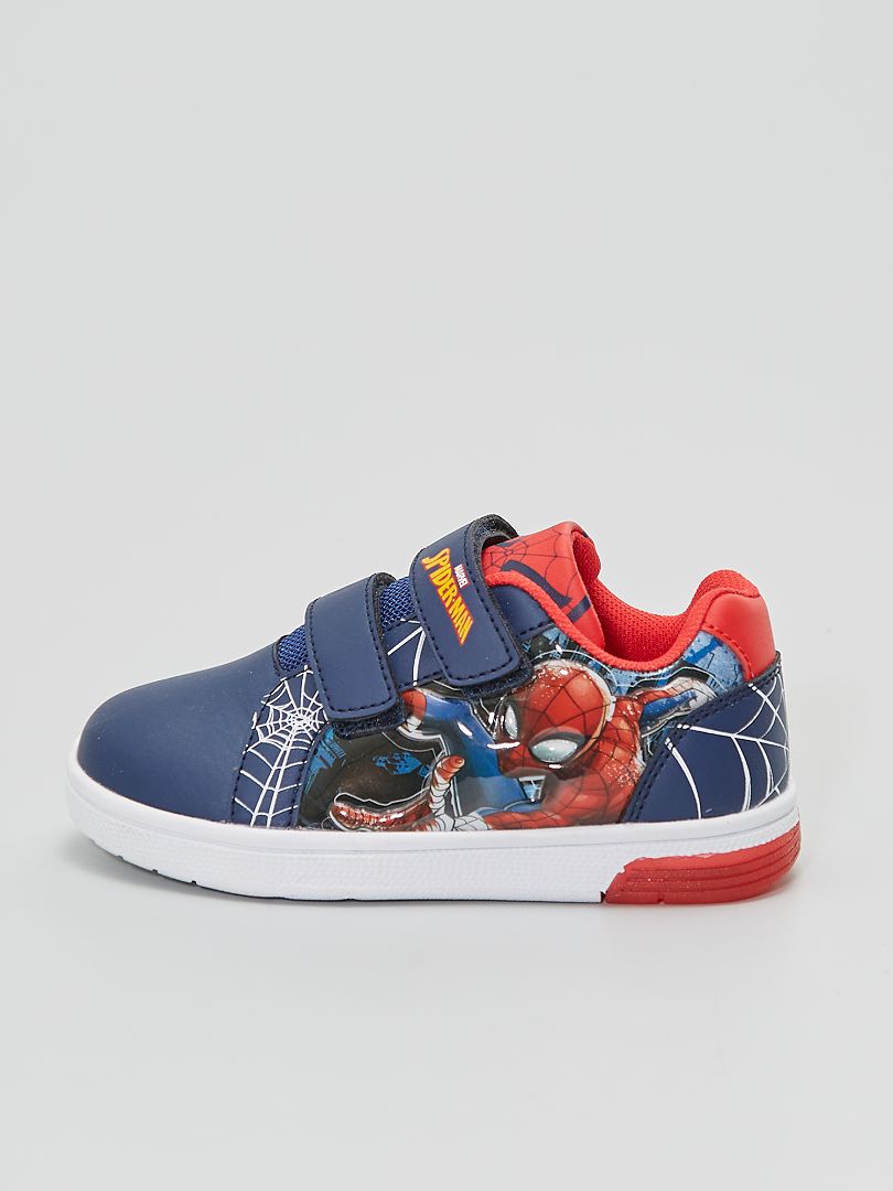 Baskets 'Spider-Man' bleu navy - Kiabi