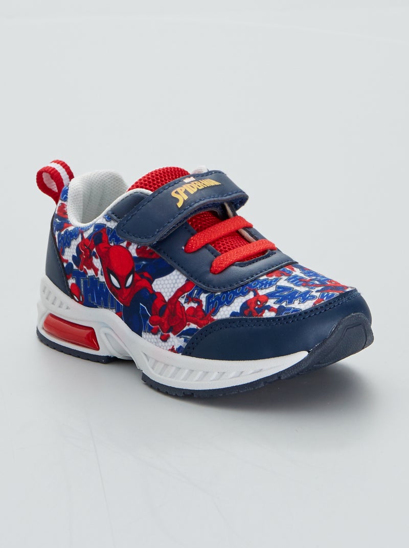 Baskets 'Spider-Man' 'Marvel' bleu - Kiabi