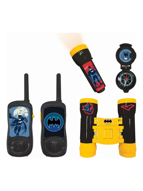 Batman avonturenset met walkie-talkies tot 120m, verrekijker en kompas - Kiabi Batman avonturenset met walkie-talkies tot 120m, verrekijker en kompas - Kiabi
