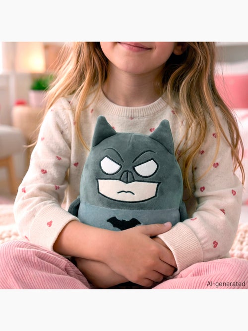 Batman pluche kussen 22 cm +3 jaar - Kiabi